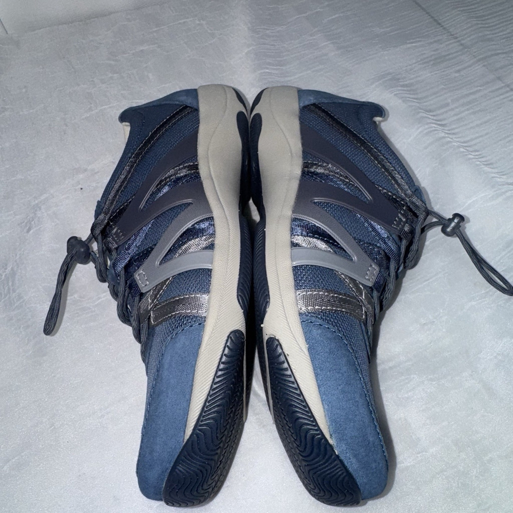 Dansko Henriette Sneakers Shoes Navy Leather Walking Comfort Slip-On 38/7.5 - Picture 5 of 11